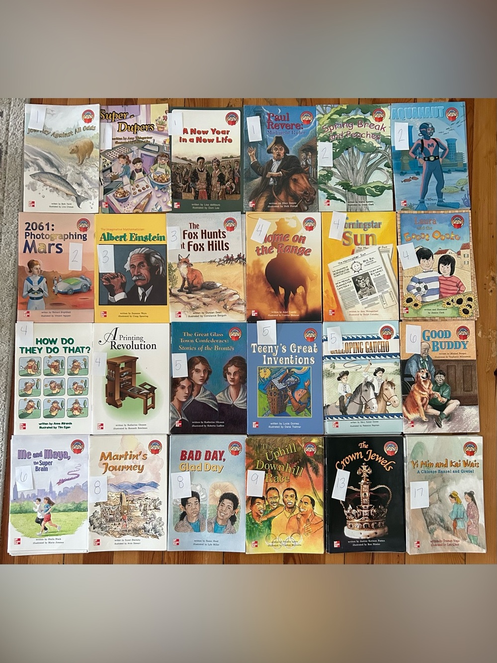 Open Court Reading Leveled Readers–118 Books–Homeschool /Classroom Library Gr 4